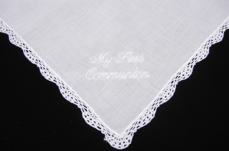 First Communion Hanky